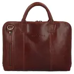 Pánská kožená business taška hnědá - Greenwood Vardan