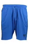 GIAN MARCO VENTURI MEN'S SHORT PANTS BLUE