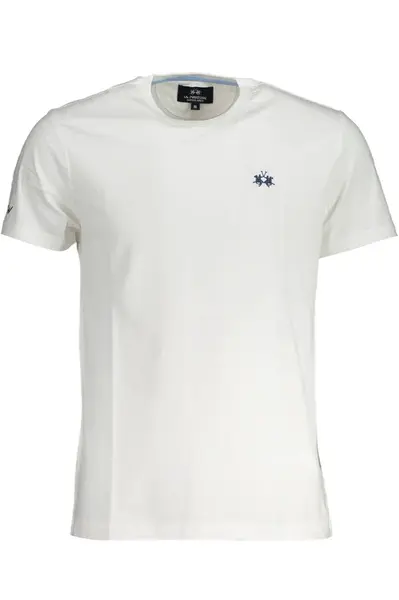 Pánske tričko LA MARTINA s krátkym rukávom, biele