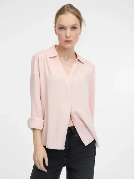Light pink women's blouse ORSAY - Women