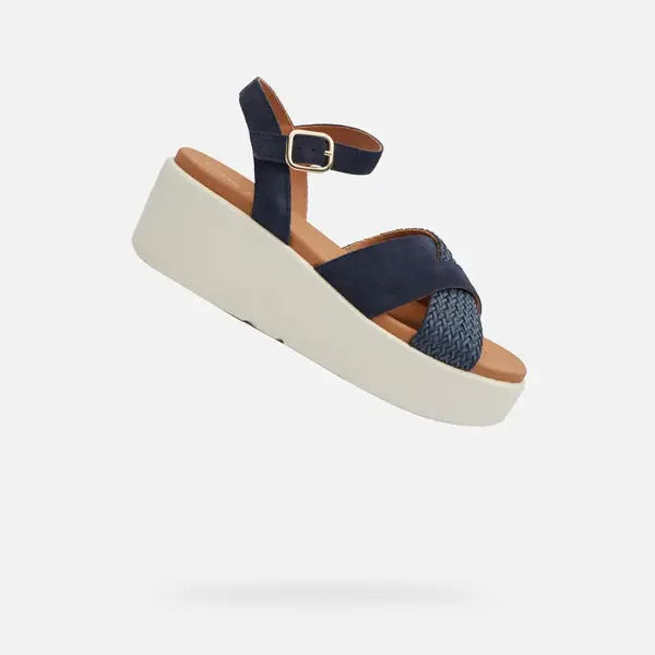 Dark blue women's sandals Geox XAN2.2S - Women's