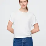 GAP Linen crop t-shirt - Women's