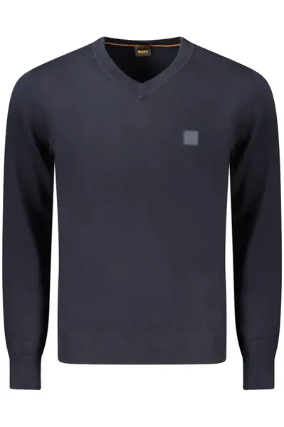 Pánsky modrý sveter BOSS