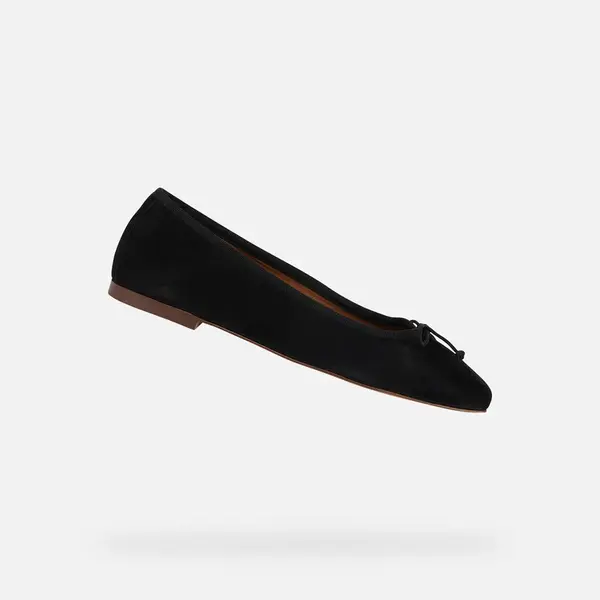 Black women's ballet flats Geox Marsilea - Women's