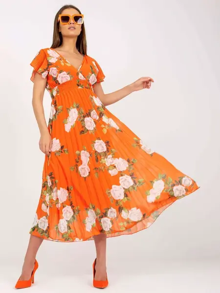 Dress-DHJ-SK-15722.67P-Orange