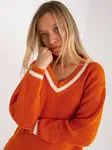Sweater-LC-SW-8023.55P-Dark Orange