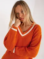 Sweater-LC-SW-8023.55P-Dark Orange