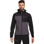 KILPI ONTAVIO Pánská softshellová bunda, tmavě šedá, velikost