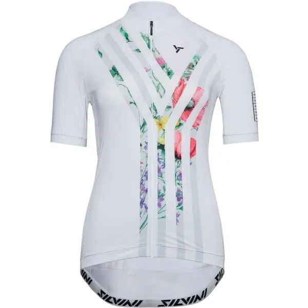 SILVINI JERSEY CALNIA W Dámský cyklistický dres, bílá, velikost