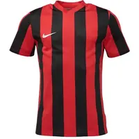 Nike M NK DF STRIPPED JERSEY Pánský fotbalový dres, červená, velikost