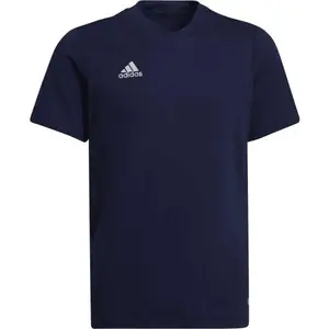 adidas ENTRADA 22 TEE Y Chlapecké triko, tmavě modrá, velikost