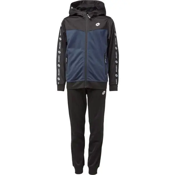 Lotto LIMASON Dětská tepláková souprava, černá, velikost 164-170