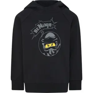 LEGO&reg; kidswear LWSTORM 609 Chlapecká mikina, černá, velikost