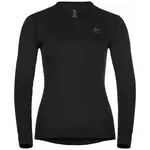 Odlo W ACTIVE WARM ECO BL TOP CREW Dámské funkční triko, černá, velikost