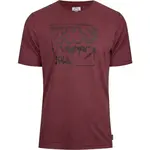 Kappa LOGO GARDOLF Pánské triko, vínová, velikost