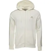 adidas ESSENTIALS 3-STRIPES HOODIE Pánská mikina, béžová, velikost XXL