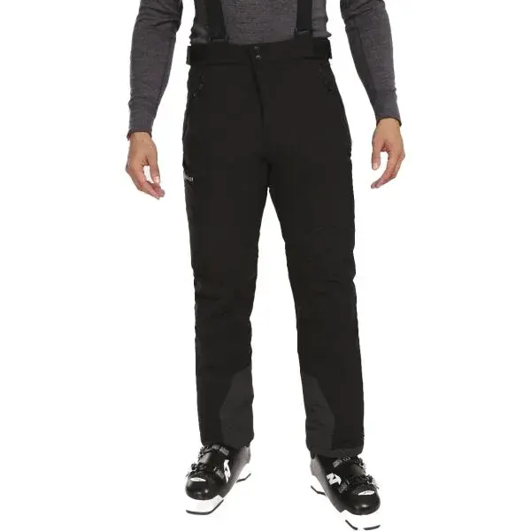 KILPI METHONE Pánské lyžařské kalhoty, černá, velikost