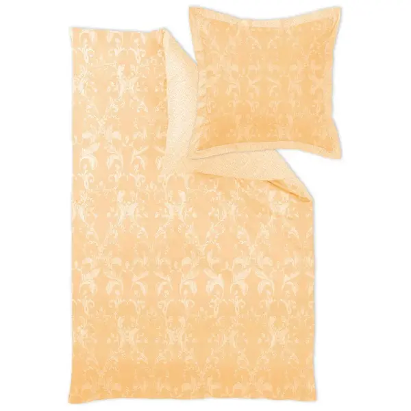 Curt Bauer POVLEČENÍ, damašek, žlutá, 140/200 cm