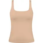 SLOGGI GO SENSE TANK TOP Dámské tílko, béžová, velikost