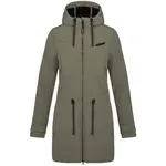 LOAP LUPIDA Dámský softshellový kabát, zelená, velikost