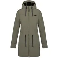 LOAP LUPIDA Dámský softshellový kabát, zelená, velikost