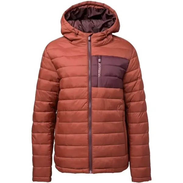 Willard KENARD Pánská prošívaná bunda, hnědá, velikost