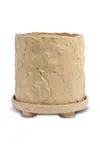 Květináč s podstavcem Byon x Emma Widell, Muddy 23,5 cm L béžová barva