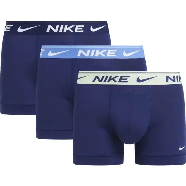 Nike ULTRA COMFORT 3PK Pánské boxerky, tmavě modrá, velikost