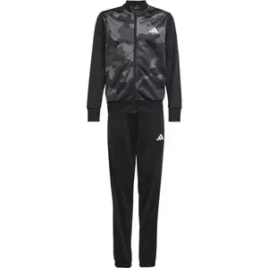 adidas TRACKSUIT Chlapecká souprava, černá, velikost