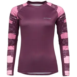 Klimatex SHEBA1 Dámské MTB triko s dlouhým rukávem, fialová, velikost