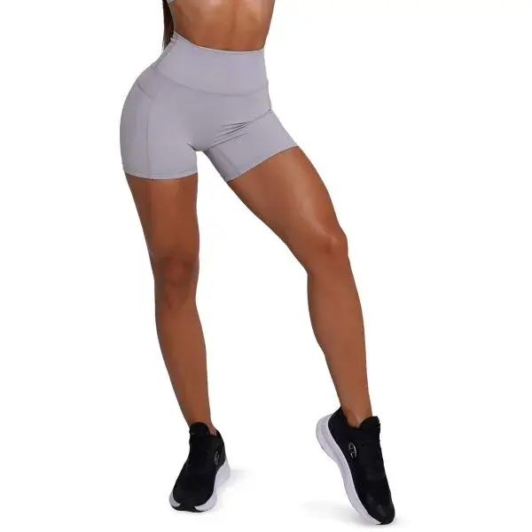 GymBeam FIT  Dámské šortky, šedá, velikost
