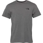 The North Face SIMPLE DOME Pánské tričko, šedá, velikost