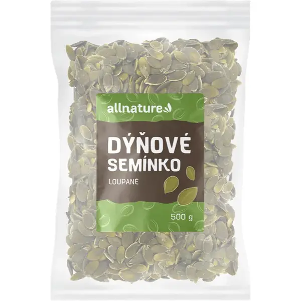 Allnature Dýňové semínko loupané semínka 500 g