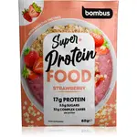 Bombus Super Protein Food instantní kaše s proteinem příchuť Strawberry 60 g
