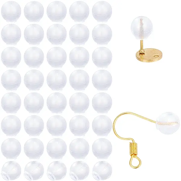 Clear Silicone Full-covered Ear Nuts