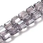 Electroplate Glass Beads Strands