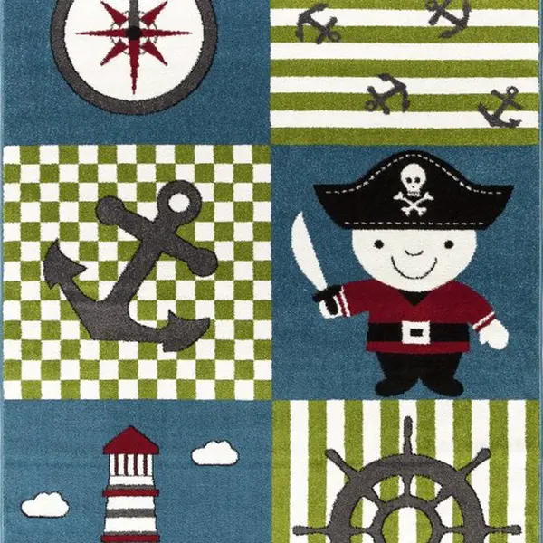Dětský kusový koberec pirát 450 multi - 160x230cm