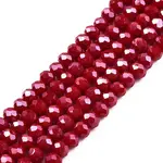 Electroplate Glass Beads Strands