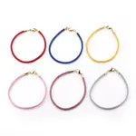 Braided Cotton Cord Bracelet Making