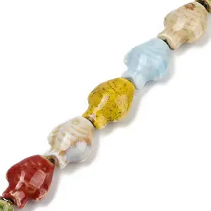 Handmade Porcelain Beads Strands