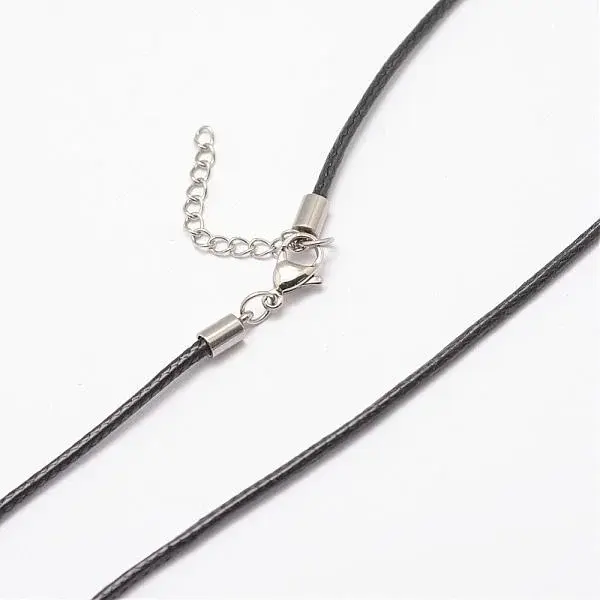 Waxed Cord Necklace Making