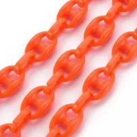 Handmade Opaque Acrylic Coffee Bean Chains