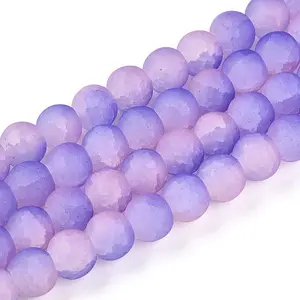 Crackle Glass Beads