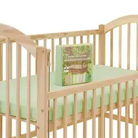 Froté prostěradlo do postýlky 60x120cm - zelené