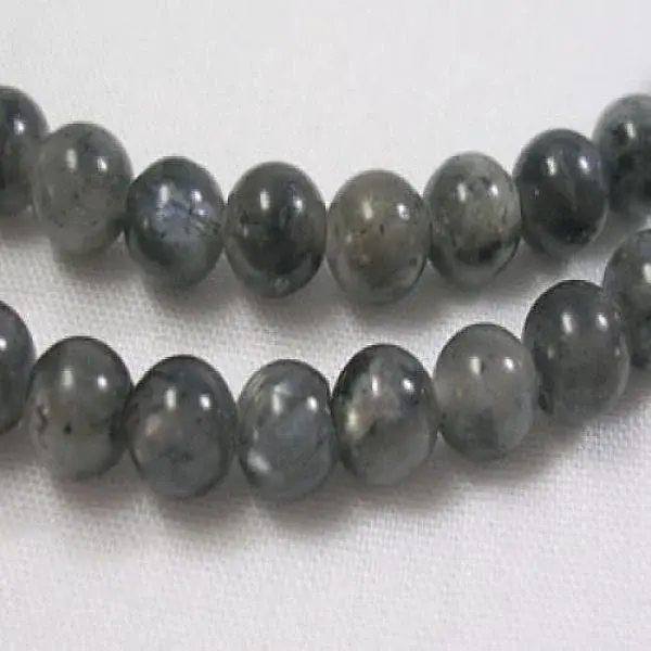 Natural Larvikite Beads Strands