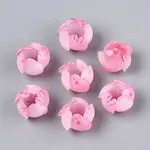 Flower Acrylic Bead Caps