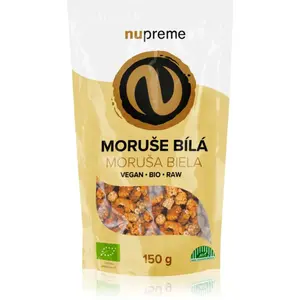 Nupreme Moruše bílá sušené ovoce v BIO kvalitě 150 g