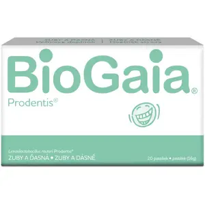 BioGaia Prodentis® pastilky pro zdravé zuby a dásně příchuť Mint 20 ks
