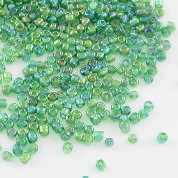 (Repacking Service Available) Round Glass Seed Beads