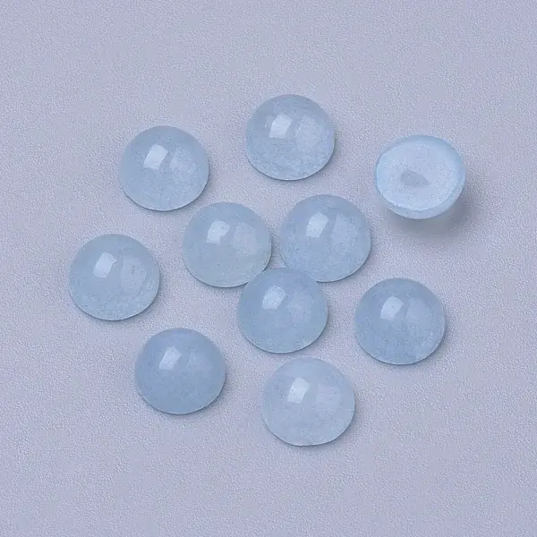 Natural White Jade Cabochons